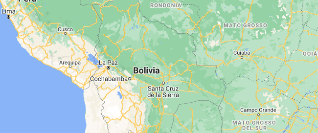 mapa bolivia