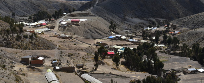 paisaje Calamarca. Bolivia