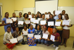 diplomas formación mujeres Kinshasa