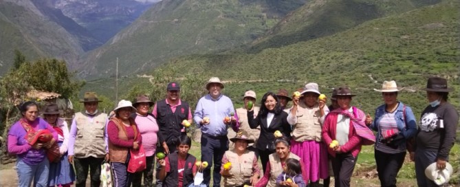 Visita comunidad Yanaca. Perú