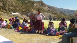 mujeres aymaras. Bolivia