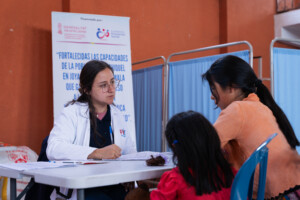 Atención Médica. Joya Grande. Guatemala