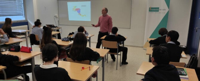 Iñaki Díaz Sensibilizando en Miravalles